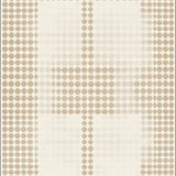 Artistic Area with Geometric Design for Stylish Accents(Beige)