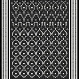 Elegant Lattice Trellis Contemporary Decorative(Black)