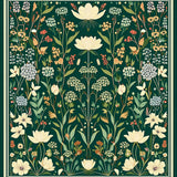 Artful Botanical Insect Composition(Green)