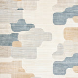 Beige Abstract Animal Design Area(Beige)