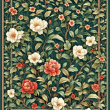 Whimsical Bright Floral Arrangement(Green)