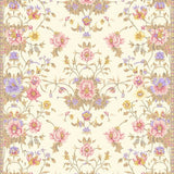 Elegant Vintage Floral Delightful Beige Tones(Beige)