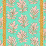 Boho Mosaic Patchwork with Stylized Petal Embellishments(Gold)