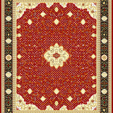 Modern Medallion(Red)