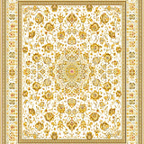 Luxury Beige Shag for Entryway(White)