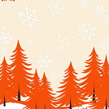 Enchanted Snowy Forest Magical Seasonal Pathway(Orange)