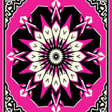 Sahara Starburst Interlocking Medallion (Pink)