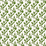 Artisan Leaf Motif Plush Decorative (Green)