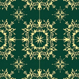 Enchanted Evergreen Snowflake Textured(Green)