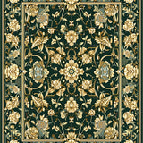 Chic Earthy Floral Trellis(Green)