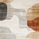 Earthy Tonal Gentle Distressed Non Slip(Beige)