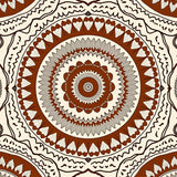 Boho Design with Intricate Botanical and Faded Charm (Brown)