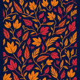 Enchanted Forest Leaf Swirl Anti Slip(Blue)