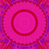 Luxurious Velvet Swirl Medallion Contemporary Abstract Artistry (Pink)