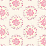 Enchanted Floral Bloom Magical Fairy Castle Wonderland(Pink)