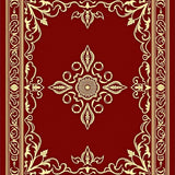 Classic Ornamental Jewel Toned Magnificent(Red)