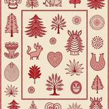 Heat Accent with Forest Animals Design(Beige)