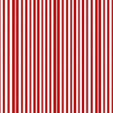 Pinstripe with Alternating Holiday Bands and Sleek Accents(Red)