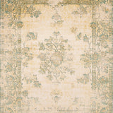 Classic Heritage with Antique Botanical Motifs and Weathered Detailing(Beige)