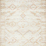 Chic Vintage Area with Elegant Geometric in Beige Tones(Beige)
