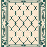 Art Inspired Latticework with Delicate Ornamental Details (Ivory) - ODIKA
