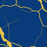 Azure Veined Luxury Accent(Blue)