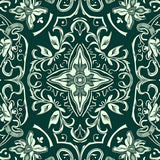 Meadow Scroll Basket Twist Botanical Garden Trellis Foliage(Green)