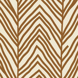 Contemporary Zigzag Minimalist Abstract Artistic(Brown)
