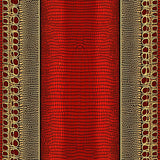 Vibrant Multi Color Abstract Style(Red)