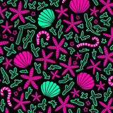 Festive Seashell Holiday Area(Pink)