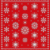 Joyful Nordic Decorative Welcome Seasonal Entrance(Red)