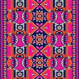 Aztec Easy Clean Non Slip Boho Floor (Pink)