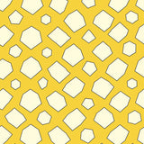 Honeycomb Hexagonal Motif with Contemporary Abstract Style(Yellow)