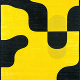 Interwoven Curved Lines(Yellow)