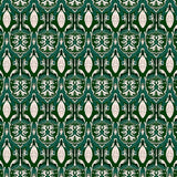 Nordic Inspired Branches and Snow Stars Interlocking(Green)