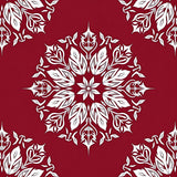 Snowflake Holiday with Intricate Design(Red)