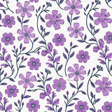 Botanical Garden with Delicate Wildflower Vine (Purple)