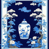 Artful Geometric Topiary Inspiration(Blue)