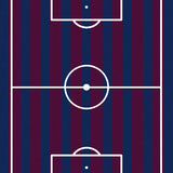 Soccer Field Markings Design(Purple)