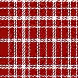 Plaid Tartan Entry with Crosshatch(Red)