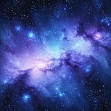 Ethereal Night Sky Aesthetic(Blue)