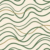 Zen Wave Abstract Decorative Artisan Distinctive(Beige)