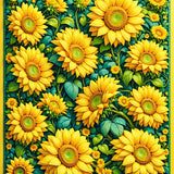 Stylish Vintage Floral Touch(Yellow)