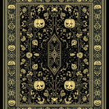 Funky Distressed Skull Graphic Style(Black)