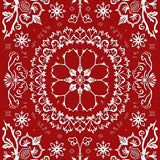 Enchanted Frosty Crystal Elegant Seasonal Celebration Decorative(Red)