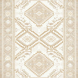 Desert Dawn Neutral Area with Tribal Geometric(Beige)