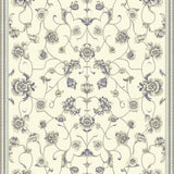 Ornamental Beige Classic Floral Area(Beige)