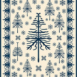 Joyful Nordic Yuletide Decorative Floor Covering(Beige)