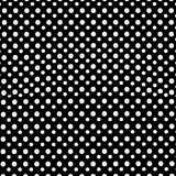 Polka Dot Motif with Scattered Circle(Black)