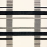 Chic Area Featuring Unique Beige and Slate Striped Graphic Elements(Ivory)